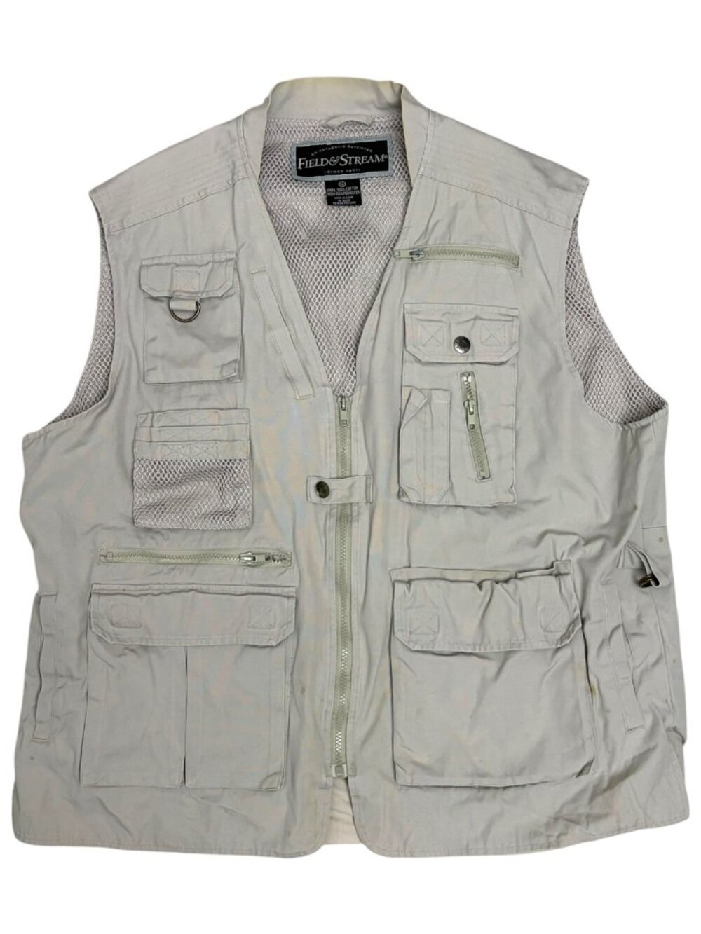 FIELD & STREAM Fishing Vest Hunting Outdoor Summer Pockets Mens XL